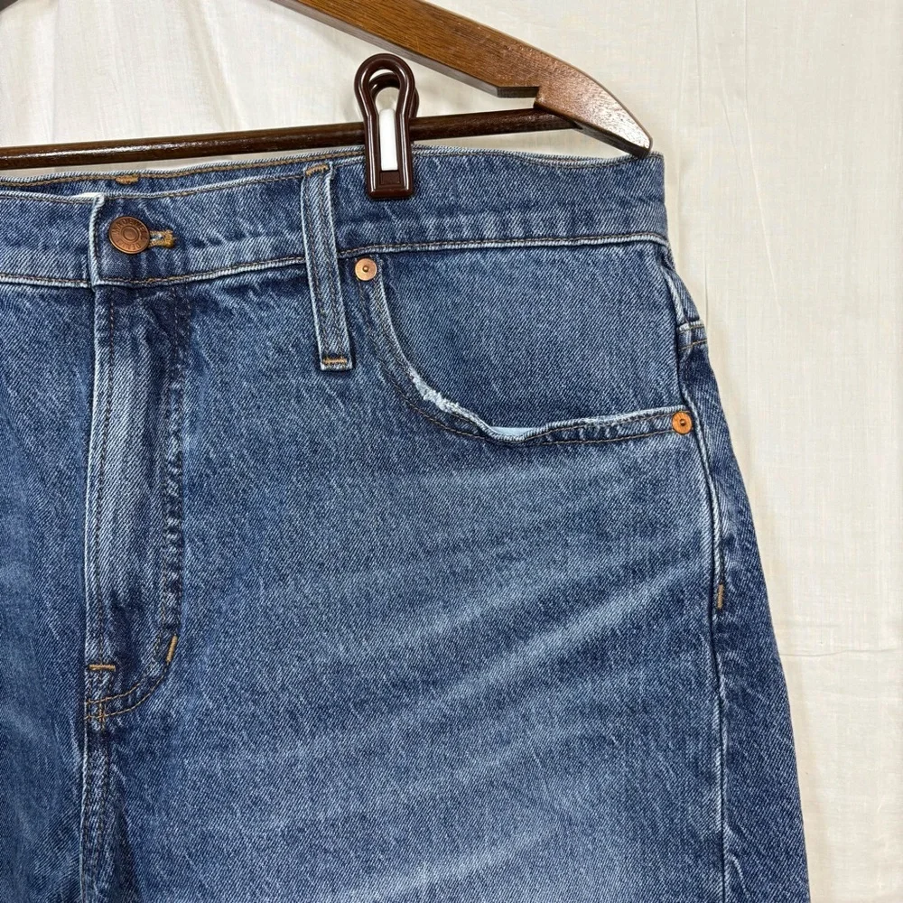 Madewell The Perfect Jean‎ Short Size 33 Medium Wash